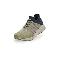 uyn homme nature tune vibram sneaker, olive chiné/anthracite, 42 eu