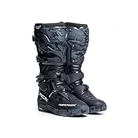tcx homme comp evo 2 michelin motorcycle boot, black camo, 44 eu