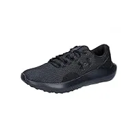 under armour ua charged surge 4 chaussures de sport pour hommes, baskets légères et respirantes, couleur noir/noir/noir