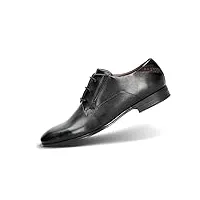 bugatti homme mattia eco chaussures à lacets d'affaires, noir, 45 eu