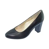 escarpins d'hotesses - escarpins d'hotesses marignane alarm free escarpin chaussure uniforme femme bout rond fin à talon haut couleur - vernis noir, taille - 38