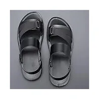 dshgdjf sandales for hommes en plein air pantoufles summer beach soft casual holiday sandals (color : a, size : 39 code)