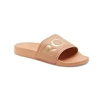 roxy femme slippy sandale, beige foncé, 37 eu