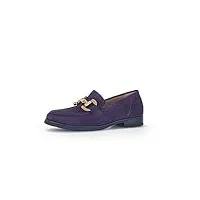 gabor chaussons pour femme, semelle amovible, largeur supplémentaire modérée (g), violet, 42 eu