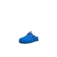 sorel sandales sabots viibe pour femme, bleu cobalt, céramique blanchie, 39 eu