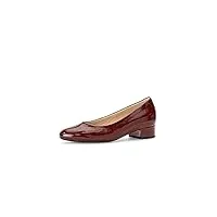 gabor escarpins classiques pour femme, chaussures à talons, rouge bordeaux., 36 eu