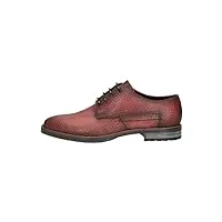 bugatti homme ben comfort chaussures à lacets, rouge, 42 eu