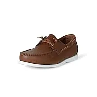amazon essentials chaussures de voile homme, brun, 43 eu