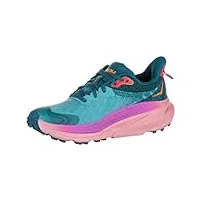 hoka challenger atr 7 gtx donna chaussures de course de trail bleu rose