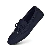 giesswein wool loafer hommes bleu océan 43 - slippers & mocassins pour homme, chaussures de bateau & chaussures de voile, men's penny loafers & mokassin slippers, chaussures d'été