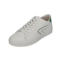 hub footwear hook 22 l31 baskets pour homme blanc gravel, white green, 46 eu