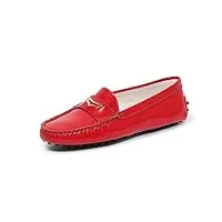 tod's i0355 mocassino donna woman patent loafer-39