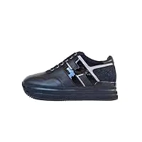 hogan chaussures sneakers femme h483 lacé hxw4830cb80lvk019u noir, noir , 37.5 eu
