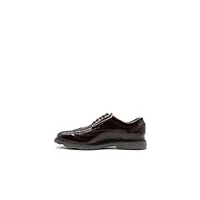 hogan chaussures à lacets route en cuir marron hxm3930bx607j7s801 marro, marron, 44 eu