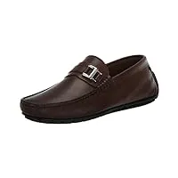 bruno magli men's xanto driving style loafer, brown, 9.5