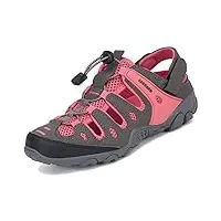 saguaro sandales de randonnée pour femme respirantes confortables Été outdoor sport sandales à bout fermé sandales de trekking rose 40 eu