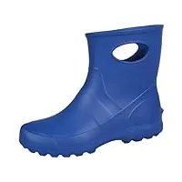 lemigo bottes de pluie de jardin unisexes très légères en eva garden 36-47 eu (bleu, système taille chaussures eu, adulte, numérique, moyen, 38)