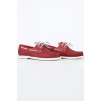 armor-lux chaussures bateau "fouesnant" - homme homme rouge 40
