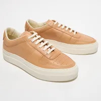 common projects - baskets en cuir bball super camel