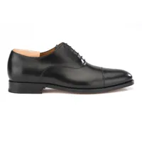 bexley chaussures richelieus homme en cuir noir
