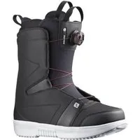boots de snowboard salomon faction boa 2023 noir - homme/adulte