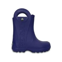 crocs enfants handle it rain boot wellies en cerulean bleu 12803 4o5