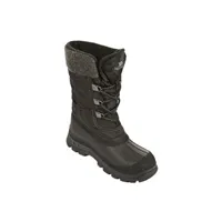 bottes et bottines sportswear trespass - bottes de neige - garçon (39 eu) (noir) - uttp1332