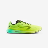 chaussures running homme - kiprun kd800 vert jaune - kiprun