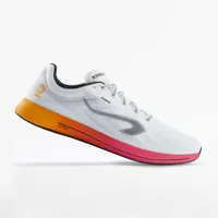 chaussures running homme - kiprun kd800 blanc orange rose - kiprun
