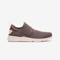 chaussures marche urbaine femme pw 160 slip on violet rose - newfeel