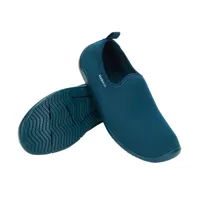 chaussures aquatiques aquagym gymshoe bleu pétrole - nabaiji