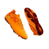 chaussures de football enfant a lacets viralto iii mg/ag mango - kipsta
