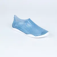chaussures aquatiques aquabike-aquagym fitshoe bleu jean - nabaiji