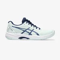 chaussures de tennis femme multicourt - asics gel game 9 menthe bleu - asics