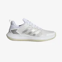chaussures de tennis femme terre battue - defiant speed blanc argent - adidas