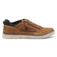 basket tumbeed nappa lacet & fermeture eclaire homme dockers by gerli