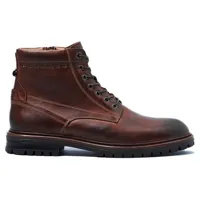 pepe jeans ned leather boots marron eu 43 homme