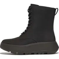 fitflop f-mode water-resistant nylon boots noir eu 41 femme