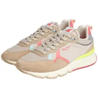 pepe jeans brit pro young trainers beige eu 39 femme