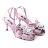 dolce & gabbana 743822 heel sandals rose eu 36 femme