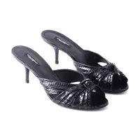 dolce & gabbana 742720 heel sandals noir eu 35 femme