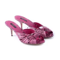 dolce & gabbana 742720 heel sandals rose eu 39 femme