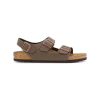 birkenstock double-strap sandals - marron
