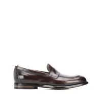officine creative ivy penny loafers - marron