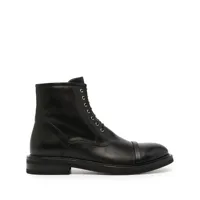 malone souliers bottes bryce lacées en cuir - noir