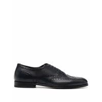 scarosso judy lace-up leather brogues - bleu