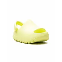 adidas yeezy kids sandales yeezy 'glow green' - jaune