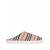 burberry chaussons icon stripe - tons neutres