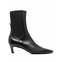 toteme bottines the mid heel 65 mm - noir