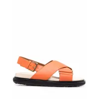 marni sandales fussbet - orange